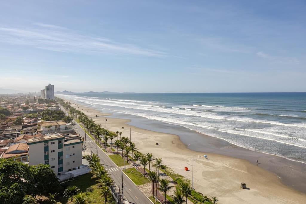 Apartamento Frente Para O Mar 6 Pessoas Com Estacionamento Praia Grande  Exterior foto