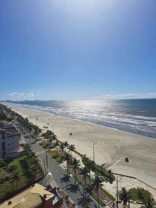 Apartamento Frente Para O Mar 6 Pessoas Com Estacionamento Praia Grande  Exterior foto